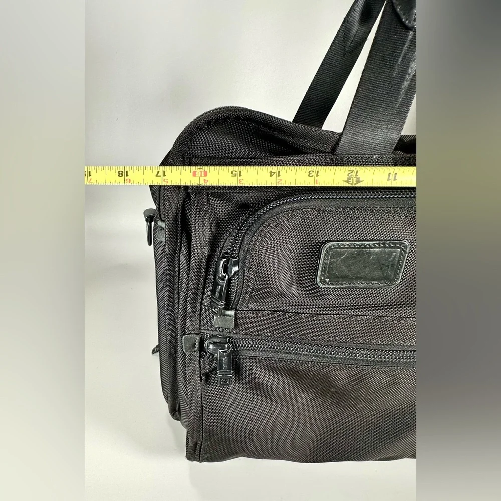 Tumi Alpha Expandable Organizer Laptop Briefcase Model 26160DH